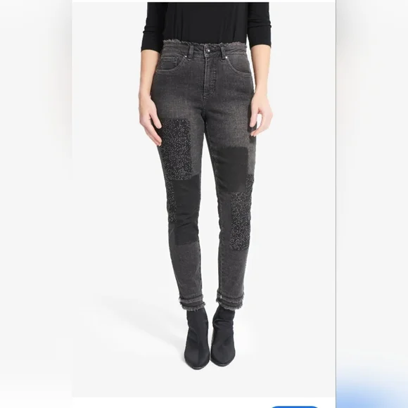 Joseph Ribkoff High Rise Slim - Picture 1 of 10